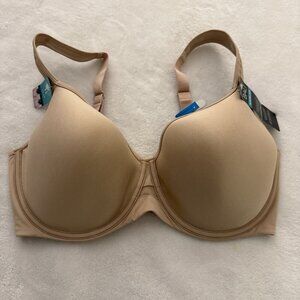Bali One Smooth U Ultra Light Minimizer Underwire Bra Womens Size 38DD Beige